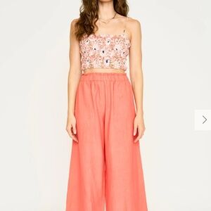 Mirth Caftans - MIRTH PANT IN MELON - Size Small - NWOT